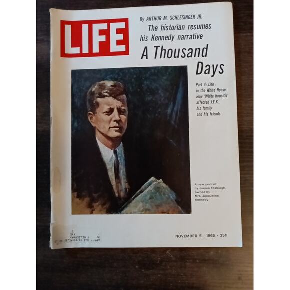 Life Magazine November 5, 1965 A Thousand Days pt 4 John F Kennedy JFK - Picture 1 of 4